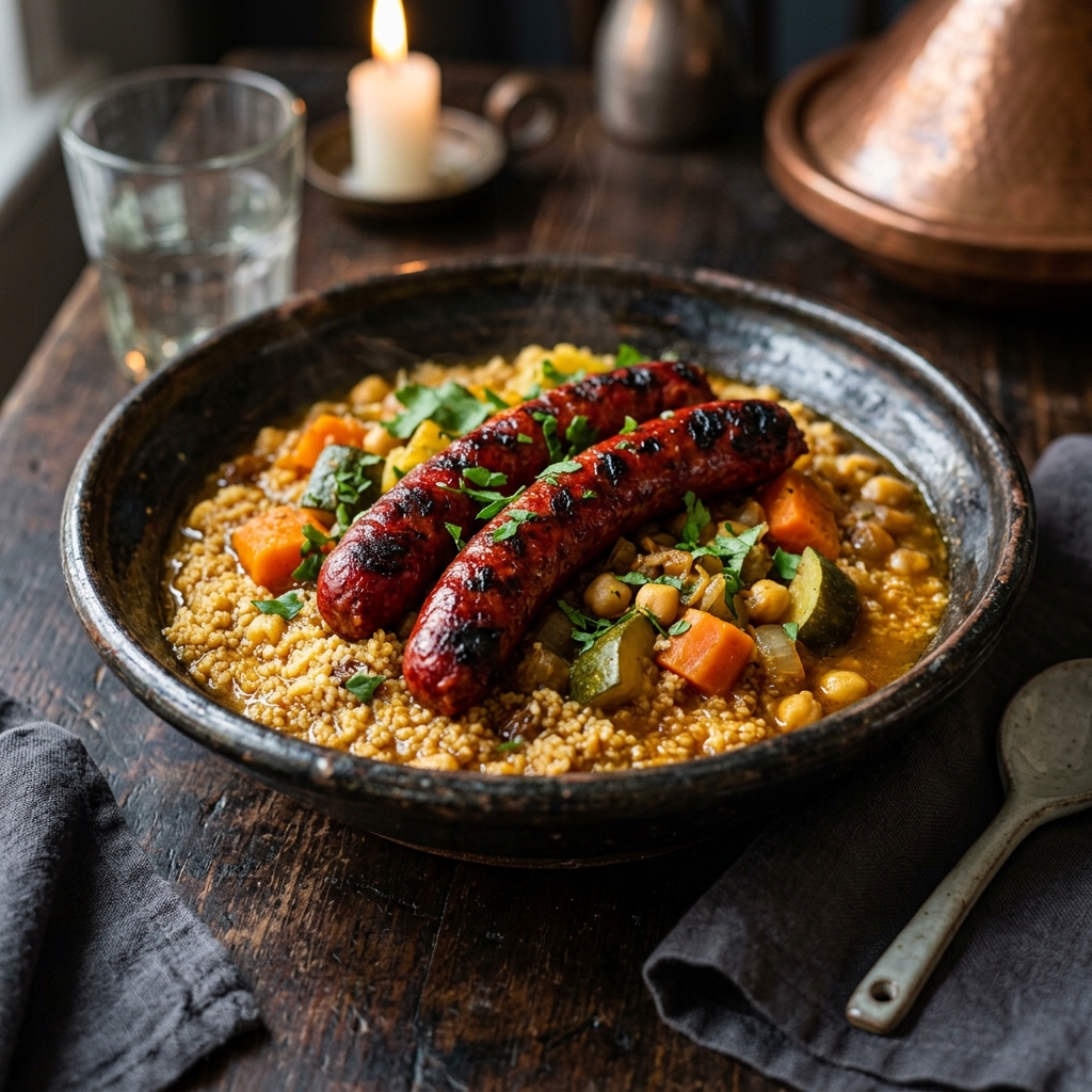Couscous merguez